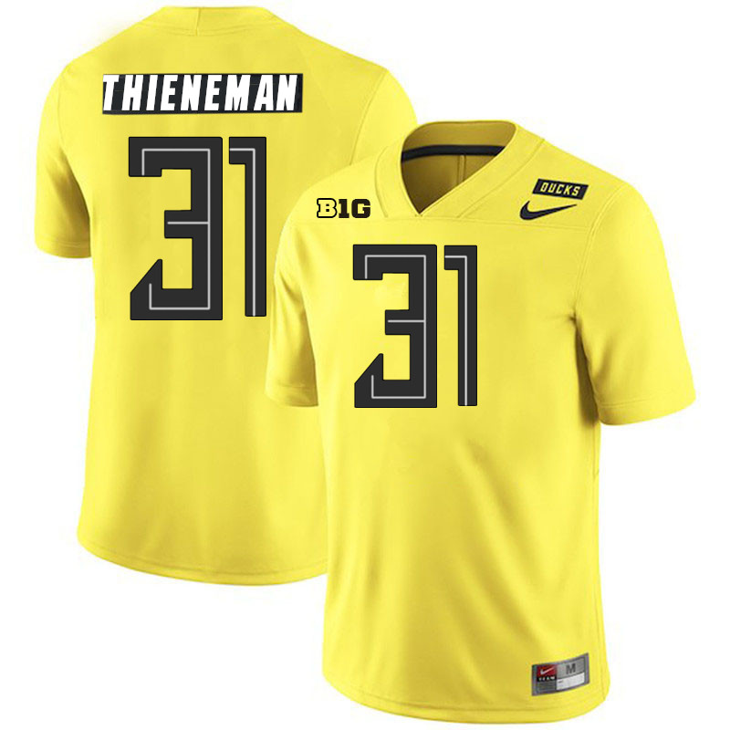 Dillon Thieneman Oregon Jersey,Oregon Ducks Football Uniforms,Jerseys Youth-Alternate Yellow